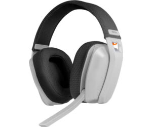 Auriculares Gaming Krom Kanji Blanco Microfono Bt