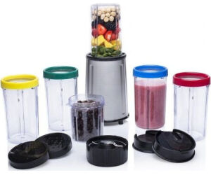 Batidora de vaso Tristar BL-4445/ 240W/ 1 Velocidad/ Capacidad 400ml/ Incluye 4 vasos