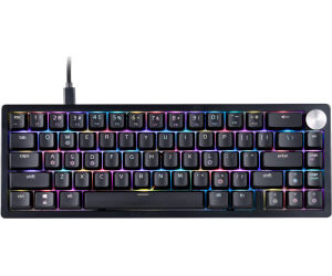Teclado Gaming Xpg Sorcerer Mini En Usb Retroiluminado Mecanico Negro