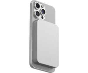 POWER BANK MAGNETICA WIRELESS 10000mAh PLATA LINQ