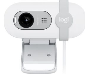 Webcam logitech brio 100 blanco full hd - usb