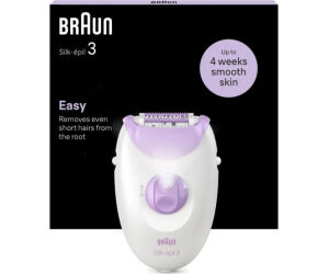 Depiladora Electrica Braun Silk-epil 3 Se3-000 Rodillo Masaje Luz Smartlight