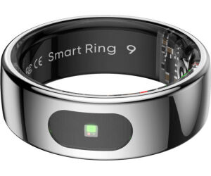 Leotec Smart Ring Kor Ha Plata Talla 8