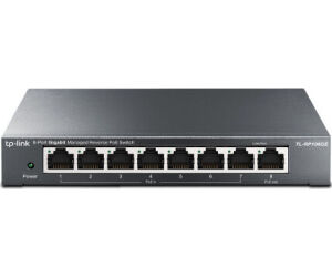 Switch Omada Rp108ge 8-port Giga Managed Reverse Poe Requiere Poe Adicional