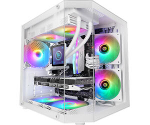 Caja Minitorre Atx Mc-3tlite Blanco Mars Gaming
