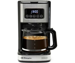 Cafetera de Goteo Orbegozo CG 6015/ 15 Tazas/ Negra