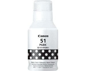 Botella de Tinta Original Canon GI-51/ Negra