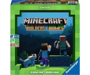 Juego de mesa ravensburger minecraft builders & biomes