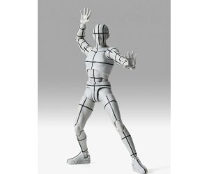 Body kun - sports edition wire frame -  (gray color ver.) fig. 15 cm body kun - body chan sh