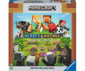 Juego de mesa ravensburger minecraft heroes of the village +7
