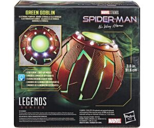 Calabaza electrónica hasbro marvel legends series spider - man: no way home green goblin