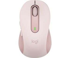 Mouse raton logitech m650 mediano optico wireless inalambrico rosa