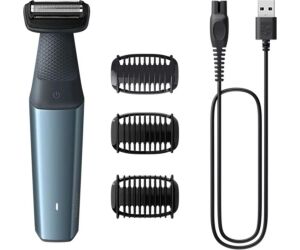Afeitadora corporal philips bodygroom 3000 3 peines guia