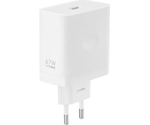 Cargador oppo supervooc 67w usb tipo a blanco + cable usb tipo c a usb tipo a