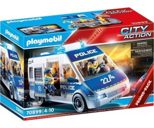 Playmobil coche de policia con luz y sonido