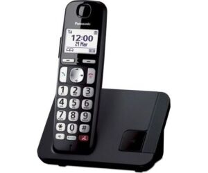 Teléfono Inalámbrico Panasonic KX-TGE250SPB/ Negro
