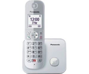Teléfono Inalámbrico Panasonic KX-TG6851SP/ Plata