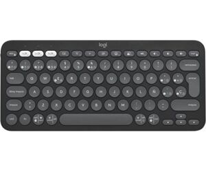 Teclado logitech pebble keys 2 k380s inalambrico grafito