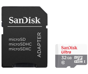 Tarjeta MicroSDHC 32GB Clase 10 (+Adaptador SD)