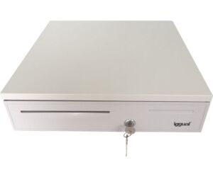 iggual Cajón Portamonedas IRON-50W 42cm 5+8 blanco