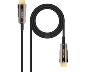 Cable HDMI 2.0 4K Nanocable 10.15.2010/ HDMI Macho - HDMI Macho/ 10m/ Negro