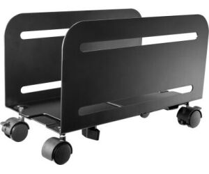 Soporte Ordenador Ewent Cajon Ajustable Con Ruedas Metal