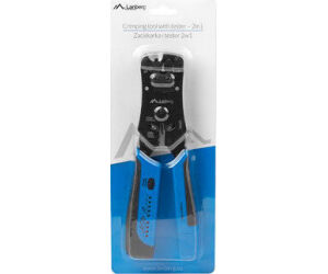 Crimpadora lanberg universal nt - 0203 rj45 - rj11 - rj12 con comprobador de cables