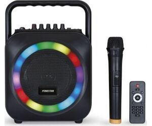 Altavoz portatil fonestar box - 35led bluetooth -  karaoke -  usb -  sd -  microfono inalambrico -  35w rms