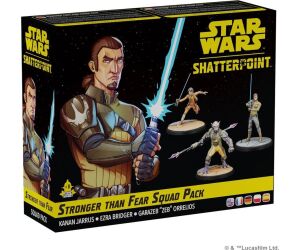 Juego de mesa star wars shatterpoint stronger than fear squad pack edad recomendada 14 años