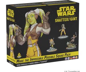 Juego de mesa star war shatterpoint make the impossible possible squad pack edad recomendada 14 años