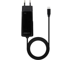 Cargador de Portátil GaN TooQ TQLC-USBCGAN100PD-C USB Tipo-C/ 45W/ Automático/ Voltaje 5-20V