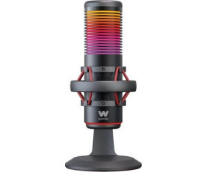 Micrófono Woxter Mic Studio 70 RGB/ USB 2.0