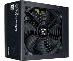 Fuente De Alimentacion Zalman Decamax 500w 80+ Standard Atx Negro