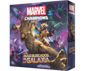 Juego de mesa marvel champions: los mas buscados de la galaxia pegi 14