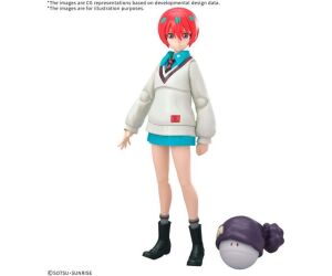 Figura bandai mobile suit gundam gquuuuuux frs amate yuzuriha machu