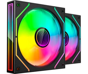 Kit 2 Ventiladores Auxiliar Mf-3d Prox2r Negro Mars Gaming