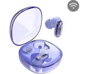 Auricular Gaming Bluetooth Mhib2 Semi-transparente Morado Mars Gaming
