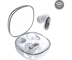 Auricular Gaming Bluetooth Mhib2 Semi-transparente Blanco Mars Gaming
