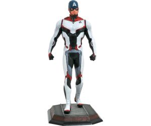 Figura diamond collection marvel avengers capitan america traje equipo pvc diorama 23 cm movie gallery