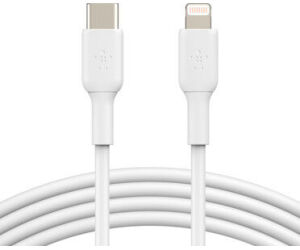 Belkin CAA003BT1MWH cable de conector Lightning 1 m Blanco
