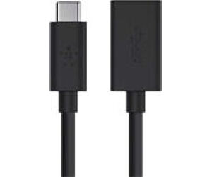 Belkin F2CU036btBLK cable USB USB 3.2 Gen 1 (3.1 Gen 1) USB C USB A Negro