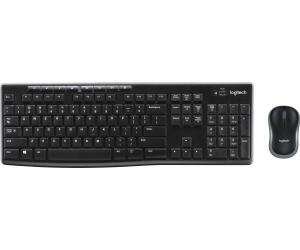 Teclado + mouse logitech mk270 wireless inalambrcio frances