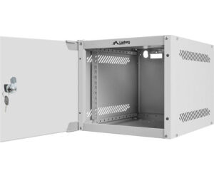 Armario lanberg mural rack 10 pulgadas 4u -  280x310 silver