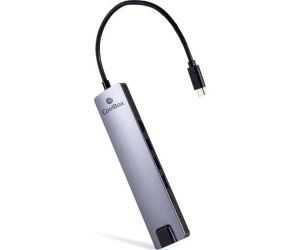 Coolbox Docking USB-C HDMI RJ45 USB 9 en 1