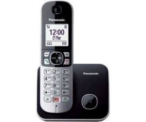 Teléfono Inalámbrico Panasonic KX-TG6851/ Negro