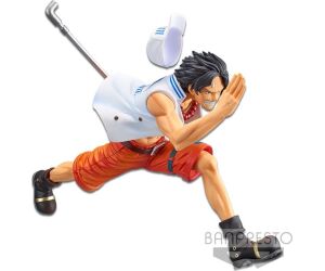 Figura banpresto one piece portgas d ace marine bp17525