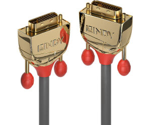Lindy Cable Dvi-d Dual Link, Linea Gold, 7,5m