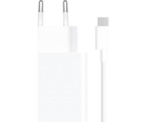 Cargador De Pared Xiaomi Tipo-a 33w + Cable White
