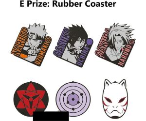 Surtido posavasos bandai 24 unidades naruto will of fire edition exclusiva