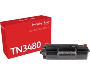 Tóner compatible Xerox 006R04587 compatible con Brother TN-3480/ 8000 páginas/ Negro
